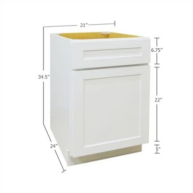 کابینت پایه 21 اینچی